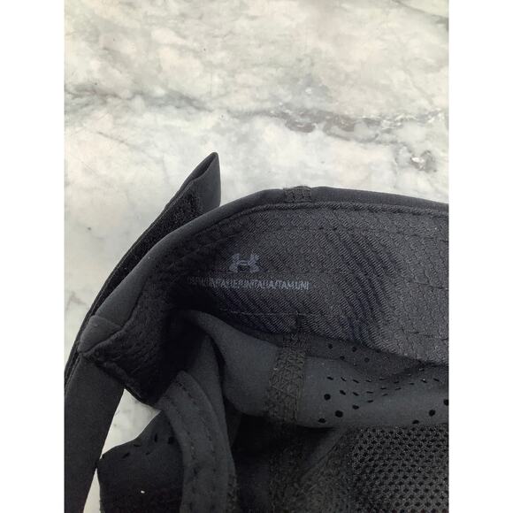 Under Armour Men's Black Launch Adjustable Cap Hat Active Athleisure A9-5 - Picture 6 of 8
